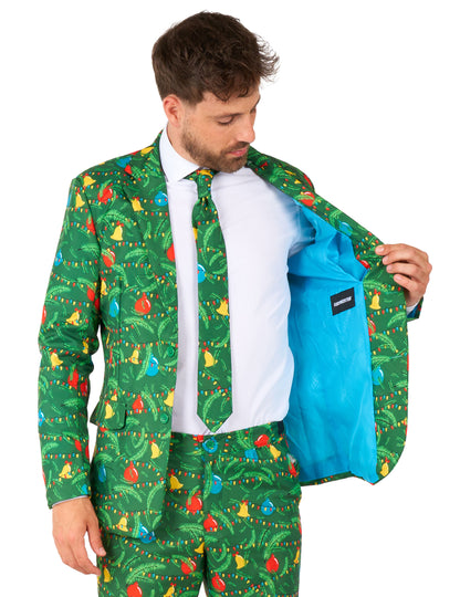 Zářivě zelený vánoční kostým Suitmeister™ pro dospělé 