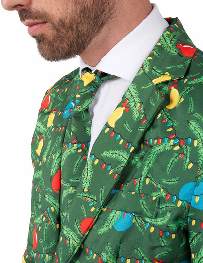 Zářivě zelený vánoční kostým Suitmeister™ pro dospělé 