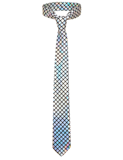 Discoballer-Herrenanzug Opposuits™ silberfarben