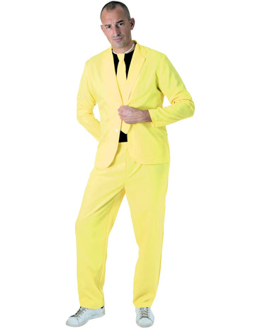 Kostým pro dospělé v neonově žlutém stylu