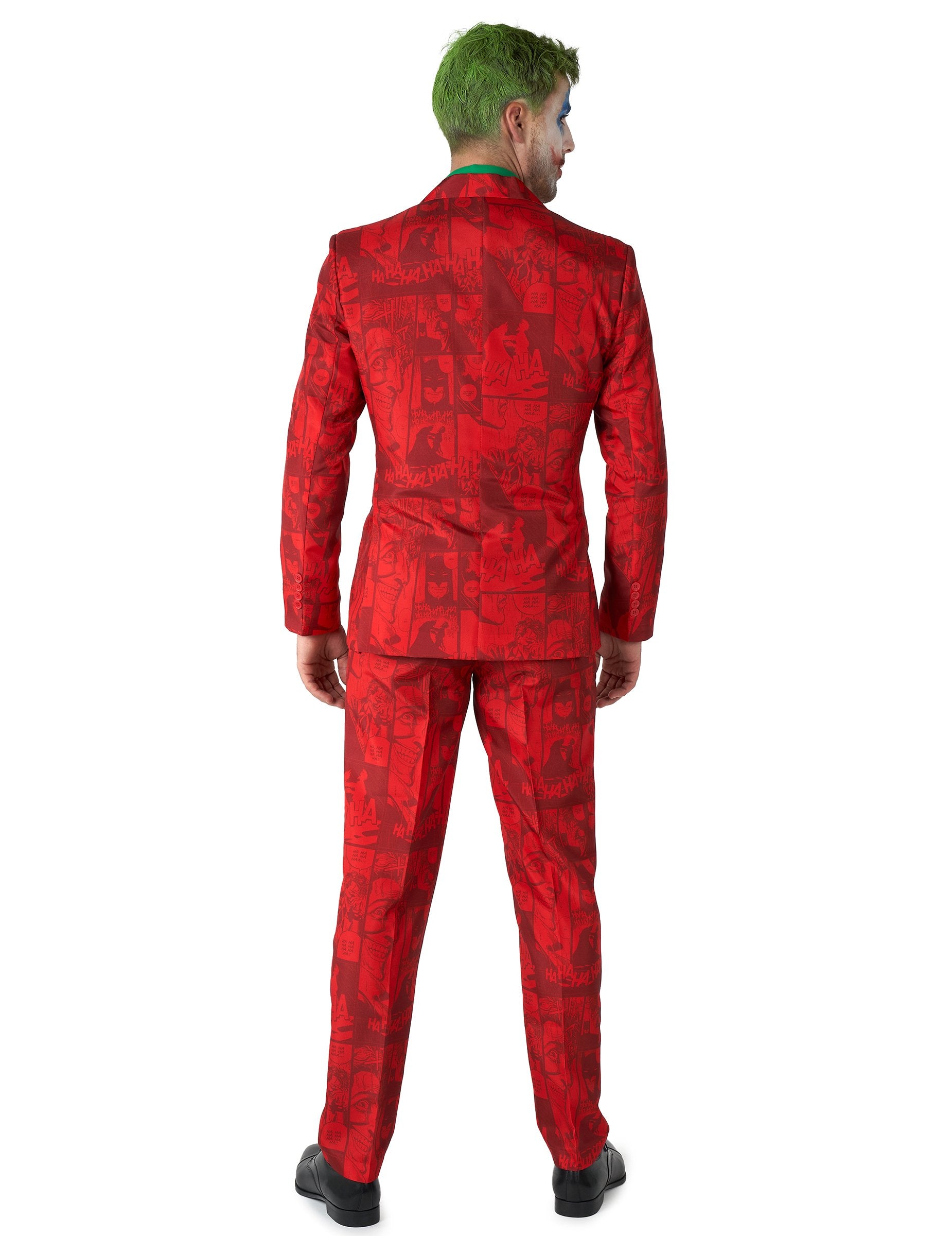 Vue de dos du Costume Joker Suitmeister pour adulte