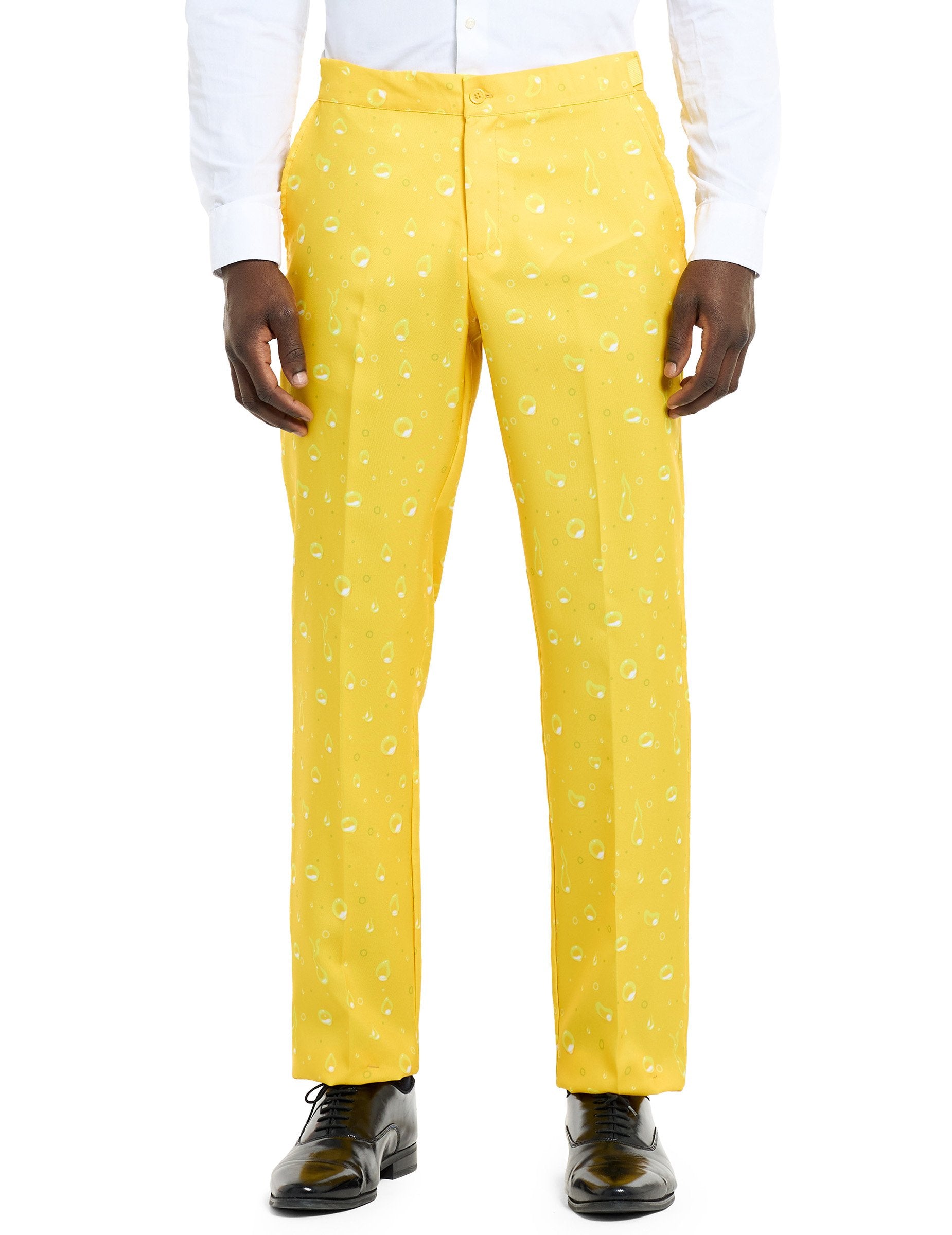 Vue du pantalon du costume Mr Bière Suitmeisters pour adulte