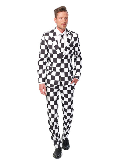 Kostým Mr. Black a White pánský Suitsmeister™ 