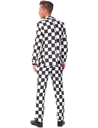 Kostým Mr. Black a White pánský Suitsmeister™ 