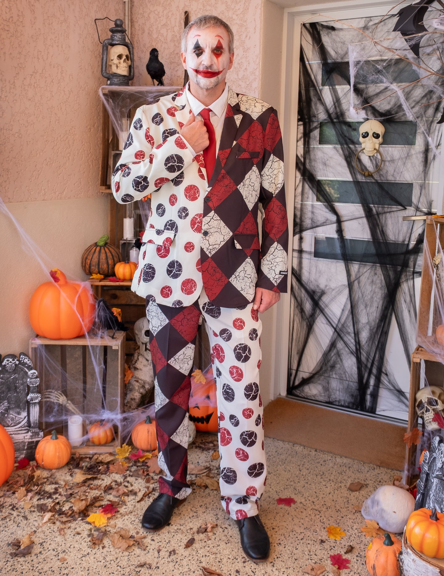 Pánský kostým pana klauna - vintage kostým Suitmeister