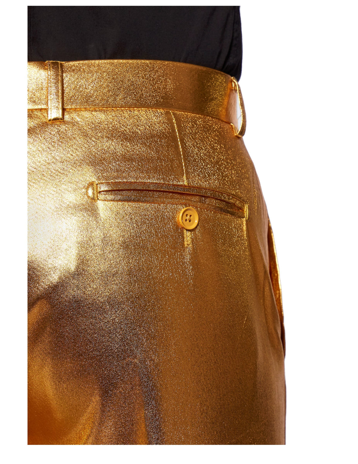 Costume Mr. Groovy Gold pour homme doré brillant
