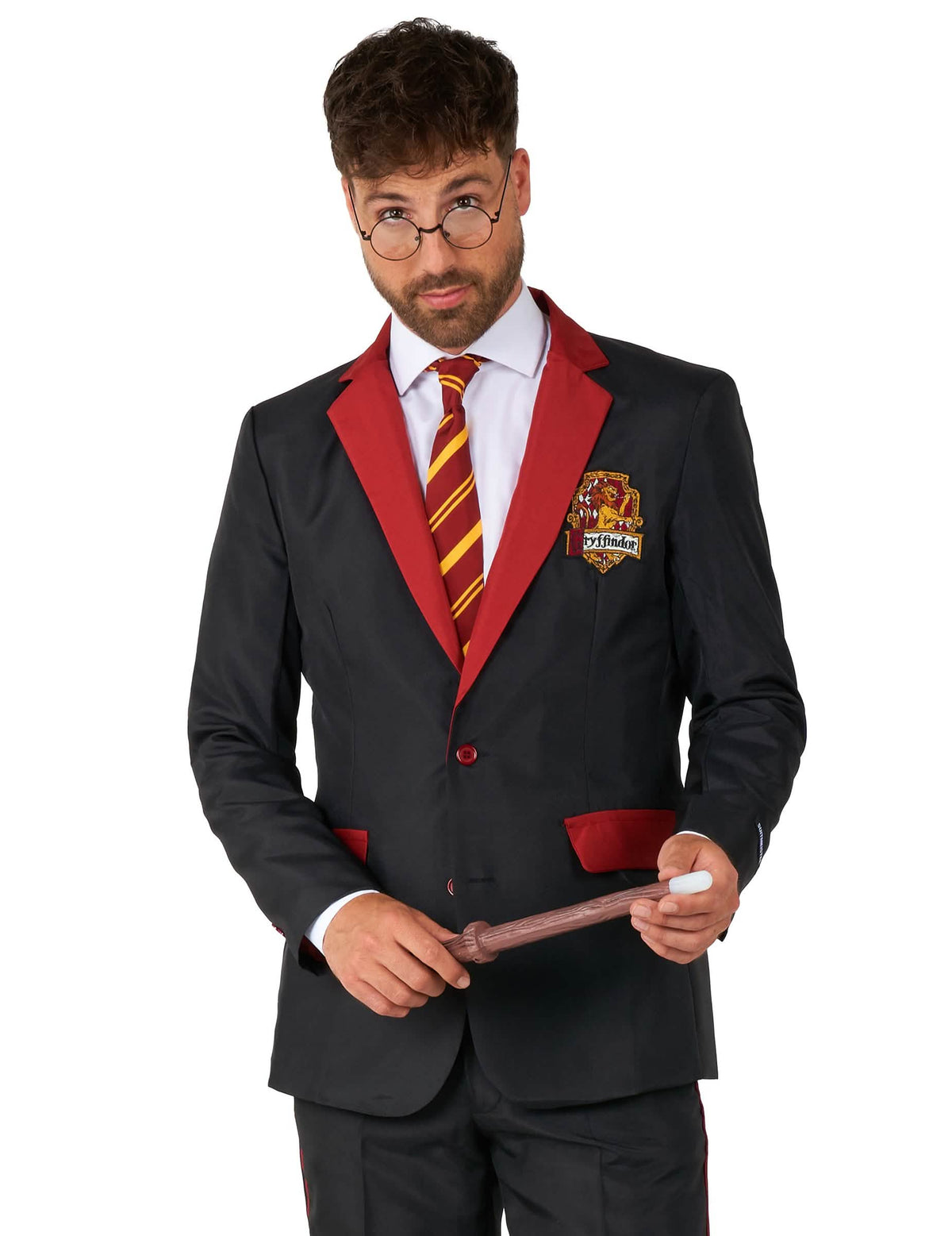 Příslušenství hůlka a brýle ke kostýmu pana Gryffindora Suitmeister