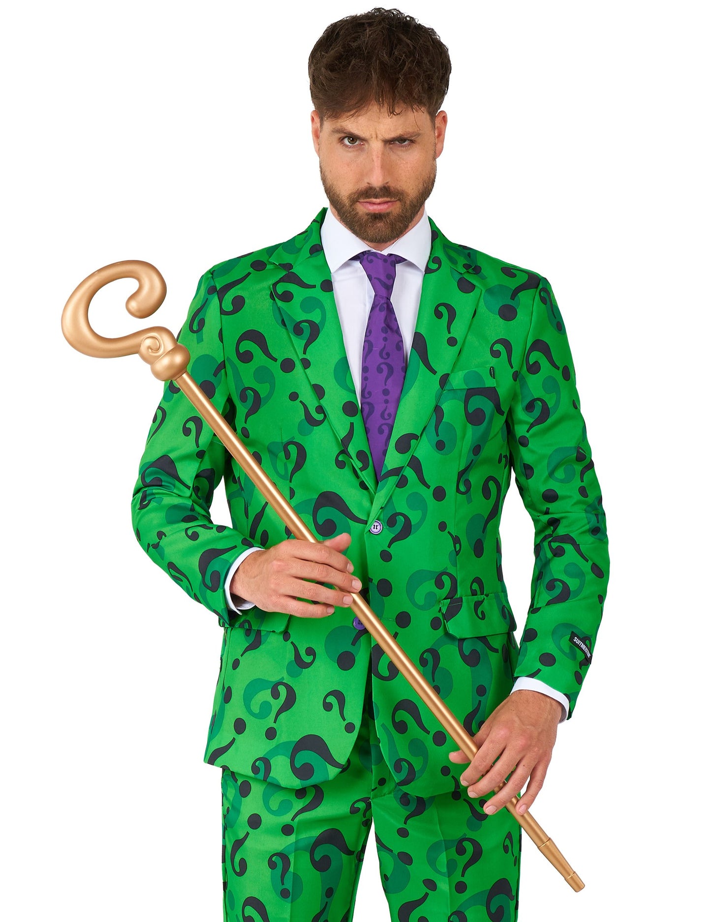 Kostým pan Riddler pro dospělé oblečení