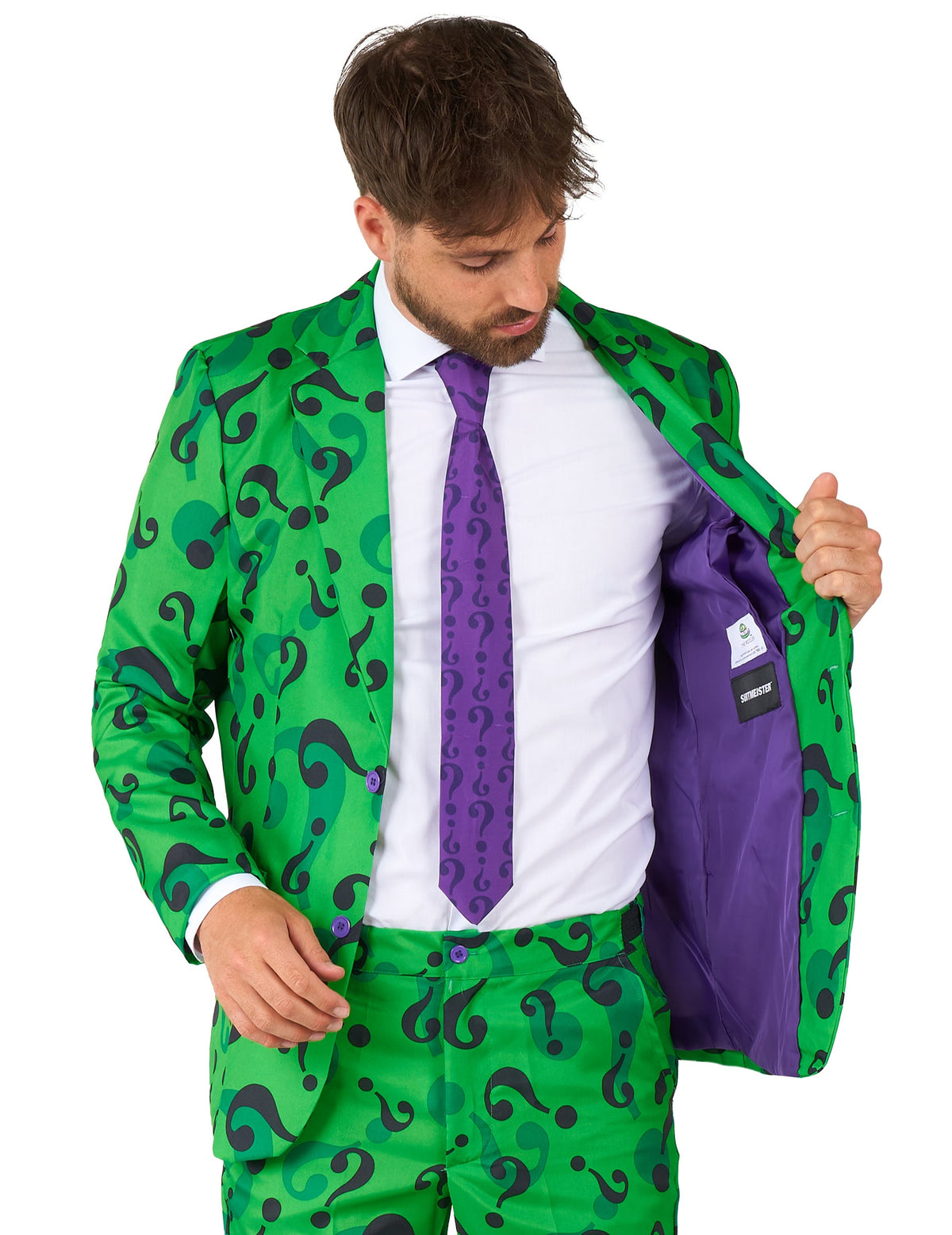 Kostým Pan Riddler™ pro dospělé Suitmeister™