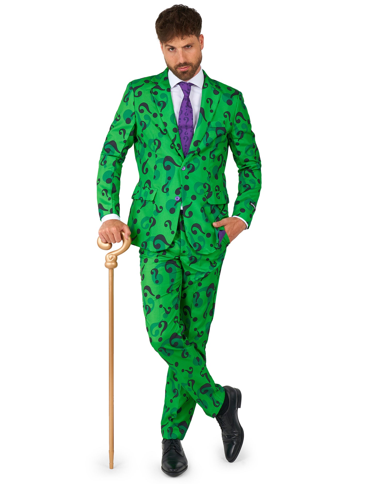 Kostým pan Riddler pro dospělé oblečení