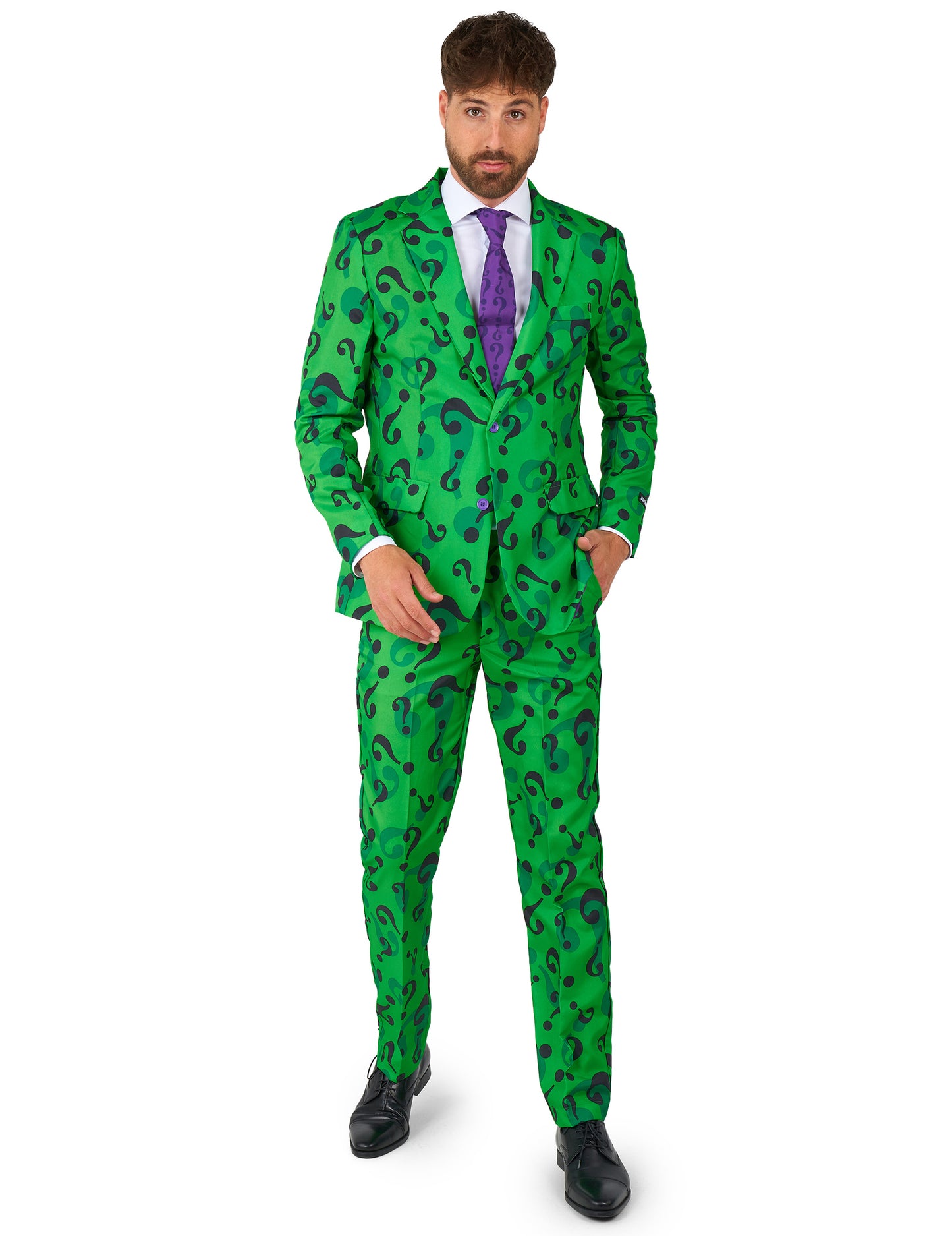 Kostým pan Riddler pro dospělé oblečení