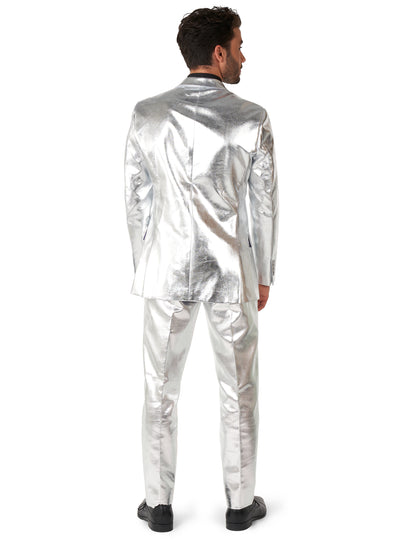 Pánské kostýmy Mr. Shiny Silver Opposuits™