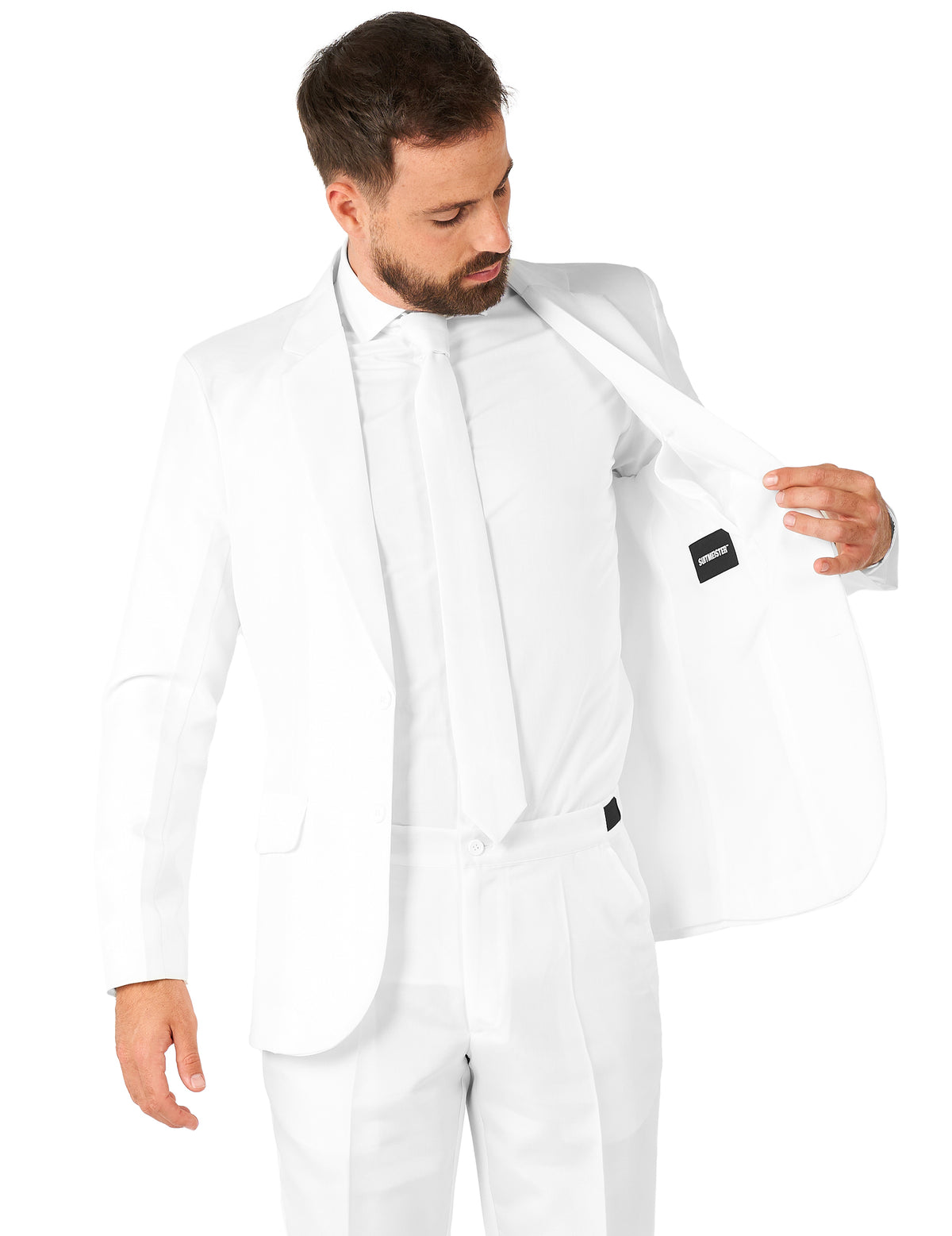 Pánský bílý oblek Mr. Solid Suitmeister™