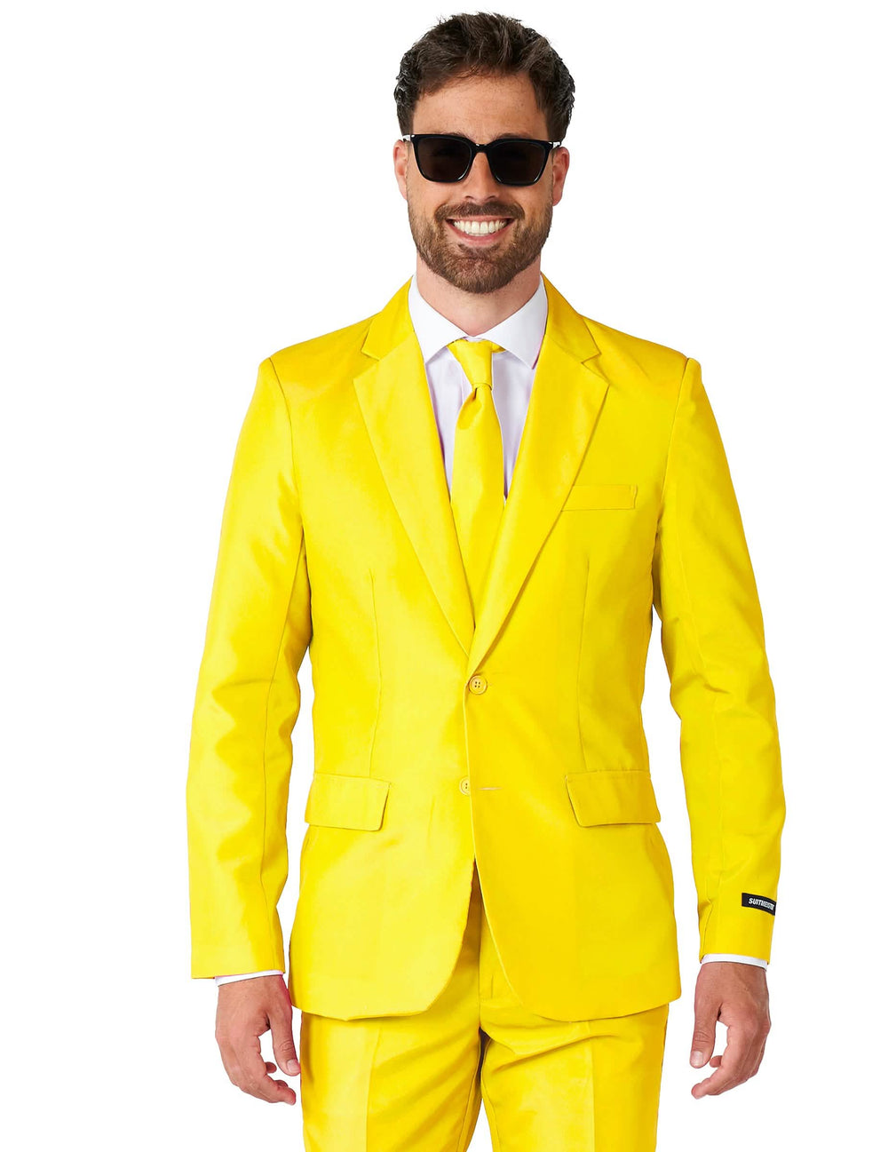 Kostým Mr. Solid Suitmeister pro muže žlutá