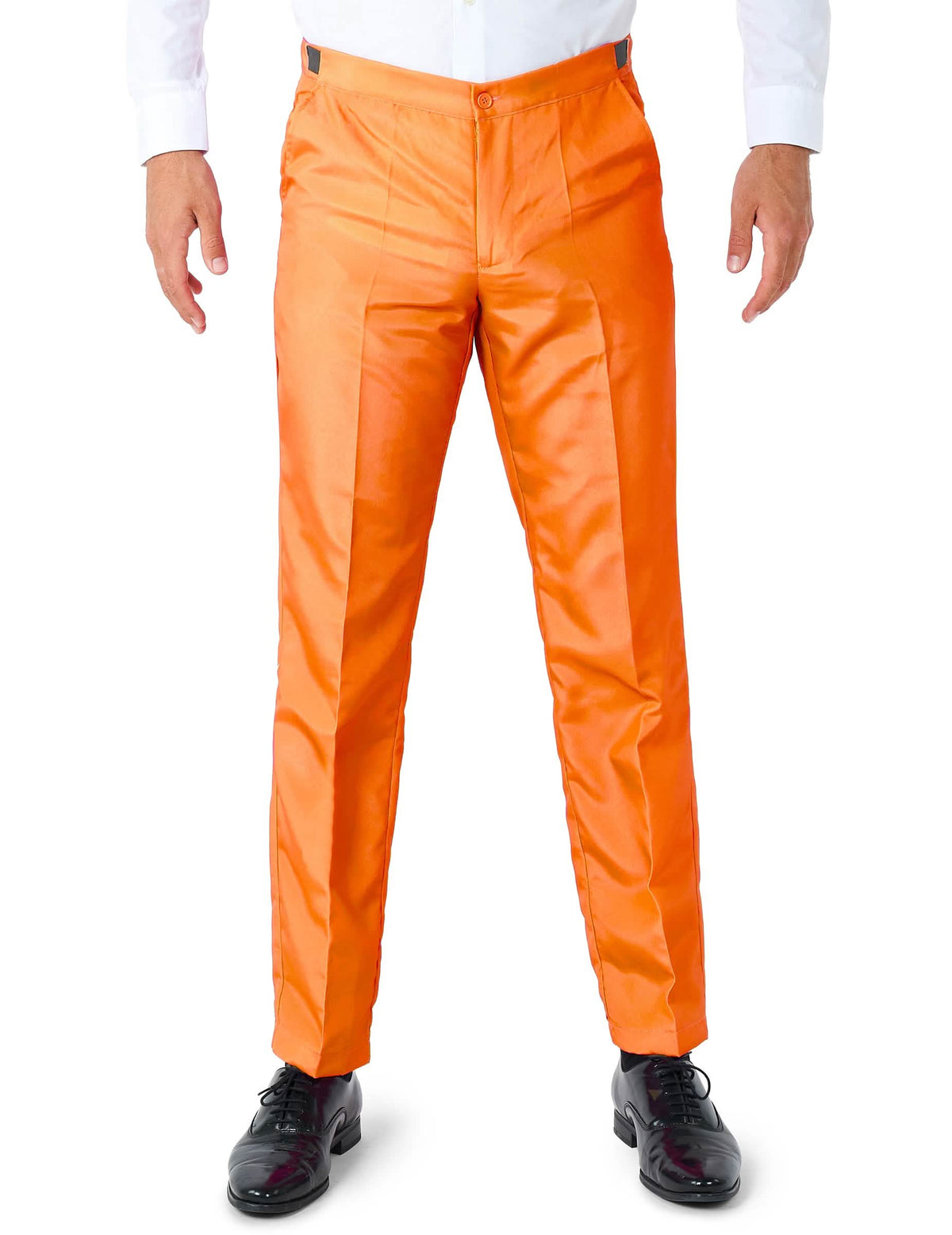 Mr. Solid oranžový oblek pro muže Suitmeister™