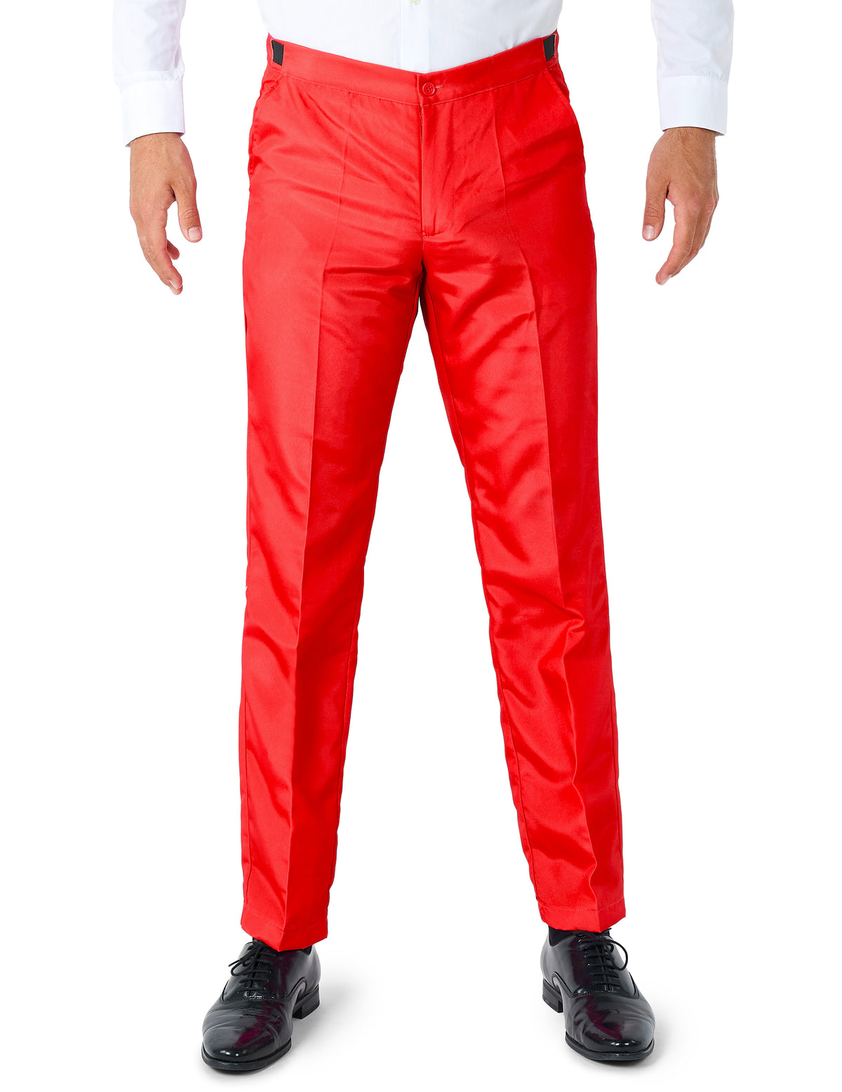 Pan Jednobarevný červený oblek pro muže Suitmeister™