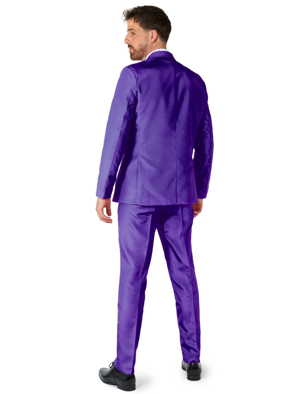Pánský jednobarevný fialový oblek Suitmeister™