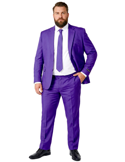Suitmeister™Anzug Mr Solid violett