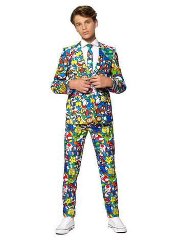 Kostým pana Super Maria pro teenagery Opposuits