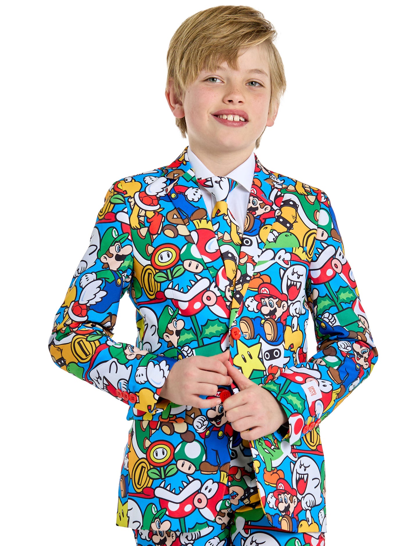 Kostým Mr. Super Mario™ pro teenagery Opposuits™ 