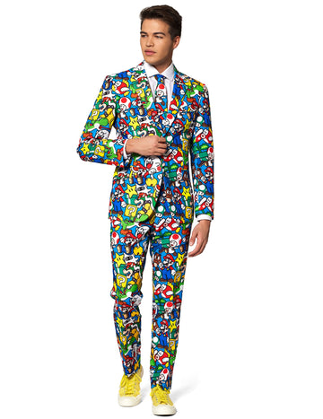 Kostým pro dospělé Mr. Super Mario Opposuits