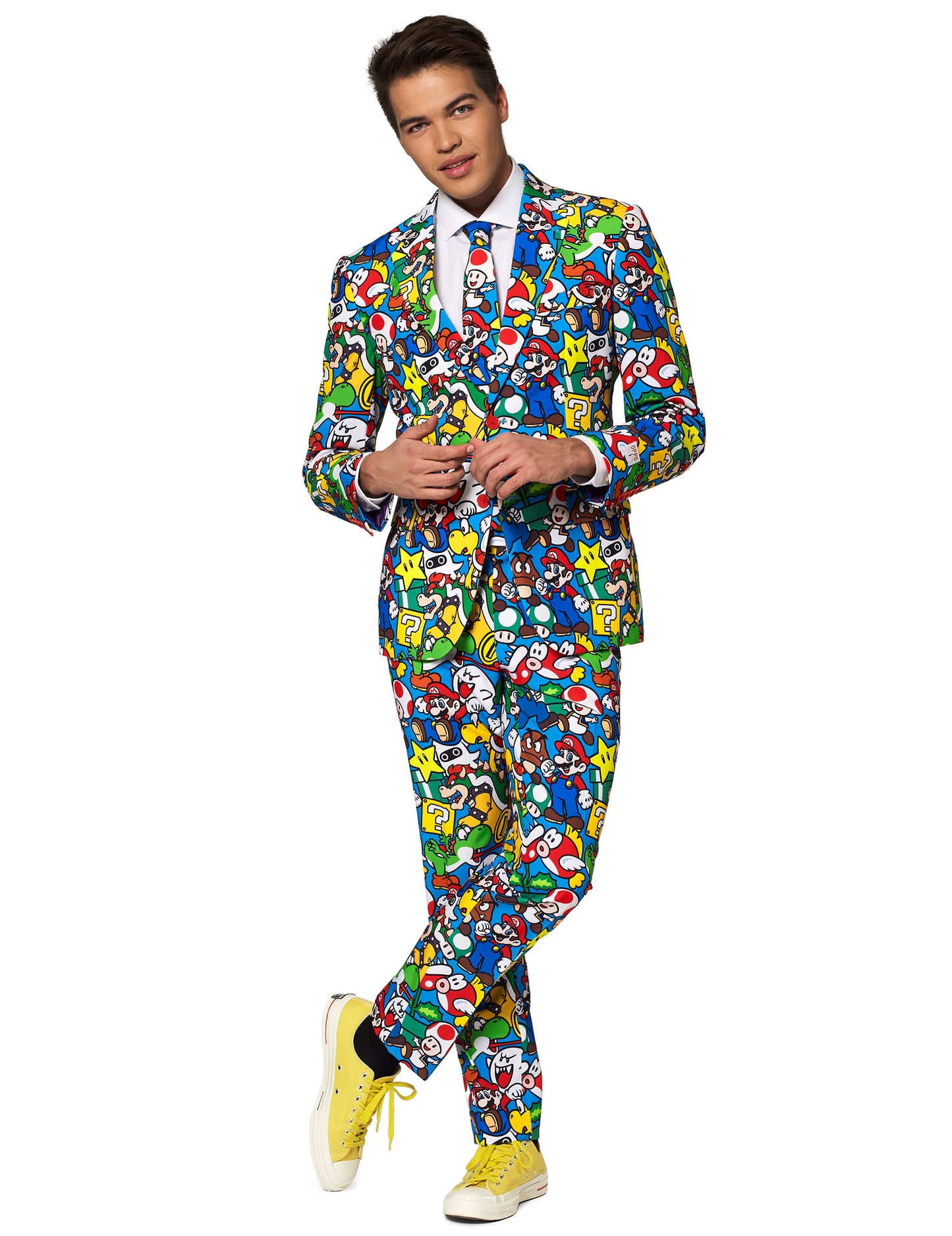 Kostým Mr. Super Mario pro dospělé protiklady