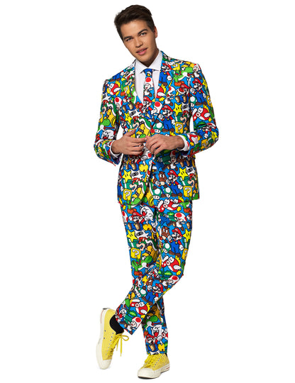 Kostým Mr. Super Mario pro dospělé protiklady