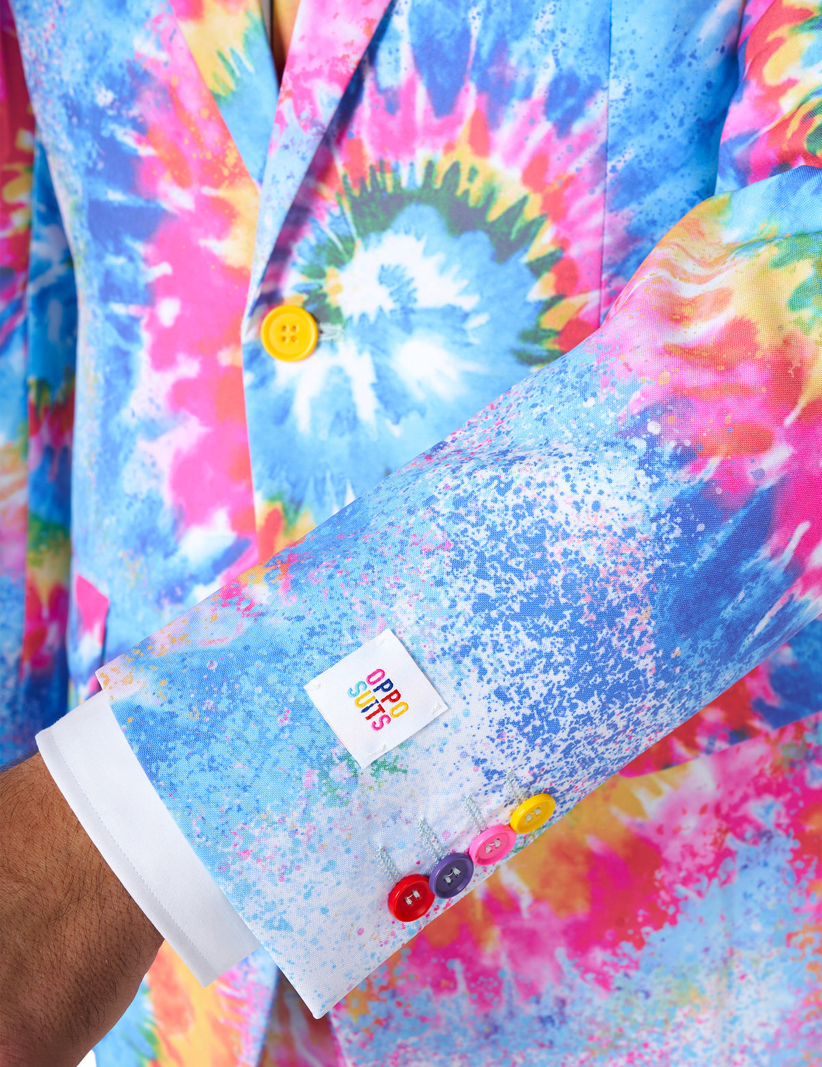 Kostým pro dospělé Opposuits™ Mr. Tie-Dye