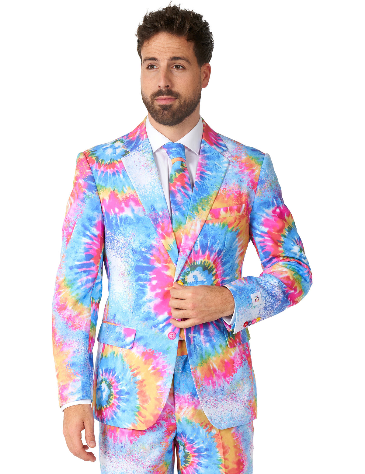 Kostým pro dospělé Opposuits™ Mr. Tie-Dye