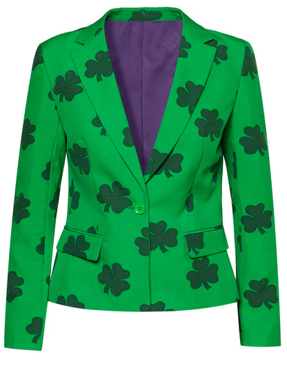 Paní kostým. Šťastná žena protiklady St Patrick
