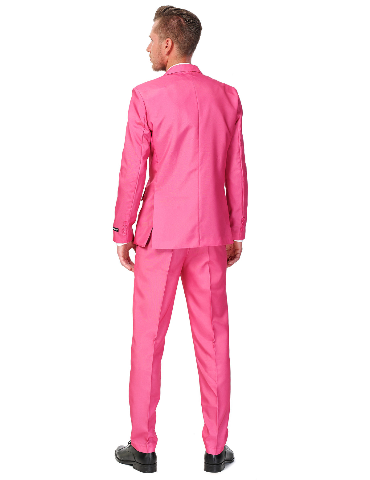 Pánský pevný oblek v růžové barvě Suitmeister™