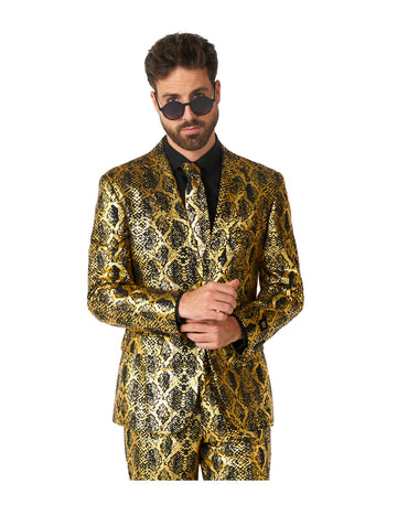Kostým pro dospělé s lesklým hadem Opposuits