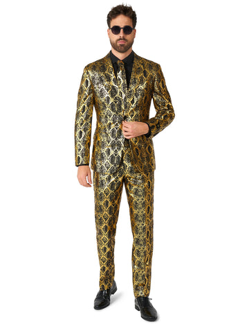 Kostým pro dospělé s lesklým hadem Opposuits