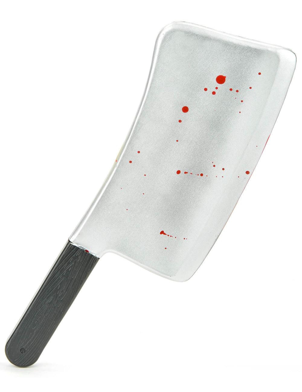 Krvavá sekera halloween pro dospělý z plastu stříbrná s krvavými skvrnami