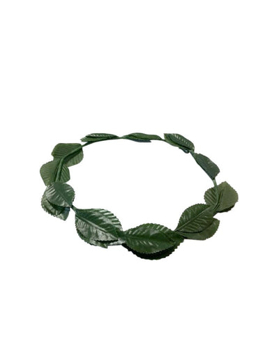 Couronne de laurier pour adulte verte