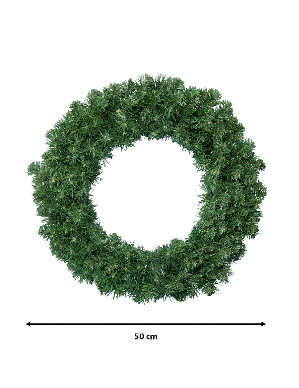 Dimensions de la Couronne de Noël sapin