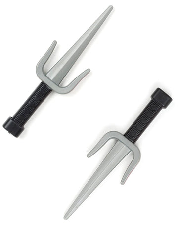 25 plastových ninjovských nožů cm