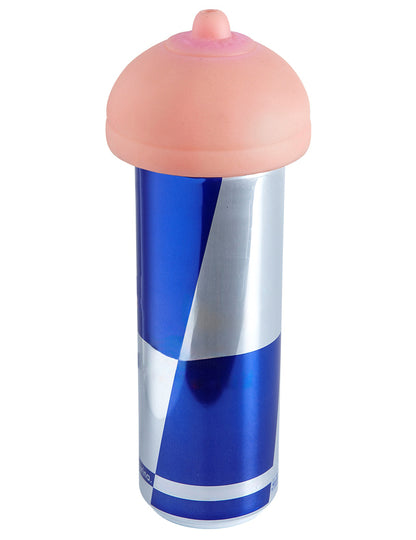 Couvercle de canette seins pour adulte couleur chair