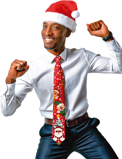 Hudební vánoční kravata