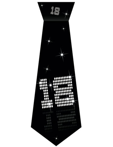 VIP kartonová kravata s gumičkou k 18. narozeninám