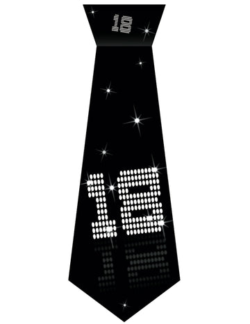 VIP kartonová kravata s gumičkou k 18. narozeninám