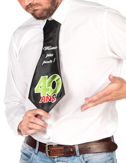 Detail vtipné kravaty 40 let