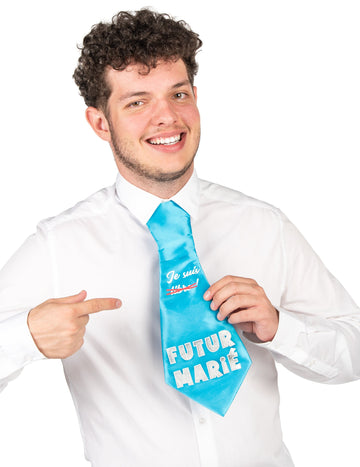 Vtipná kravata na rozlučku se svobodou