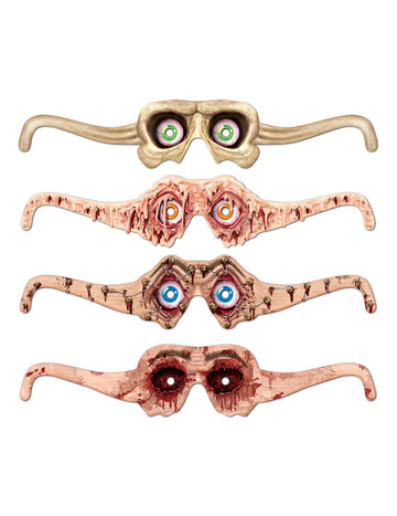 Dvojice strašidelných kartonových brýlí