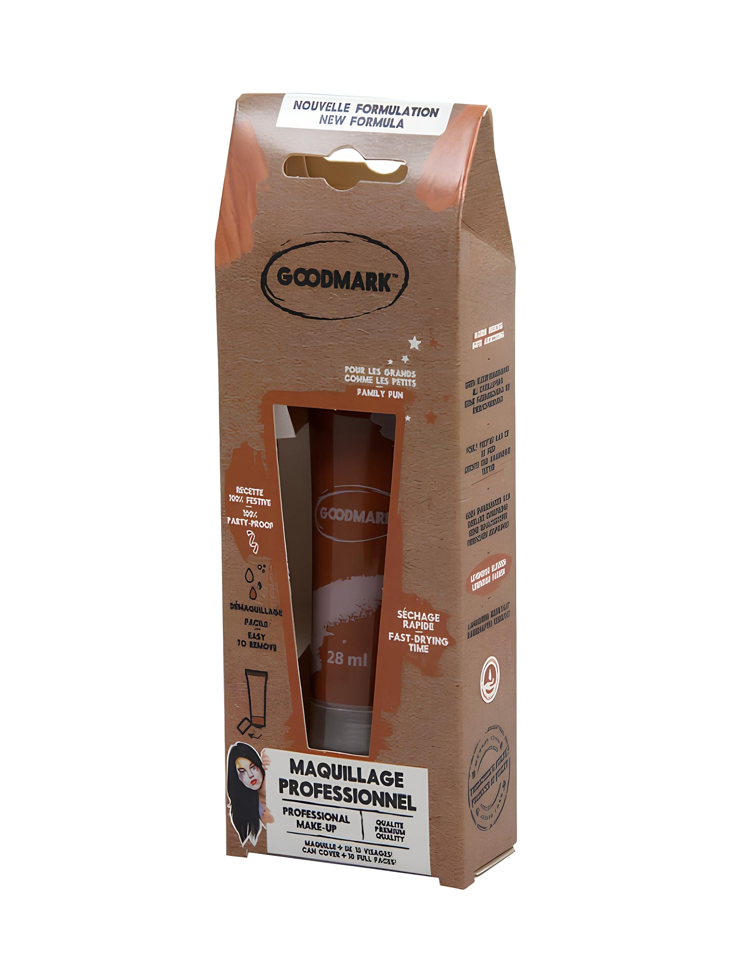 Make-up Creme für Jung und Alt auf Wasserbasis bunt 28 ml