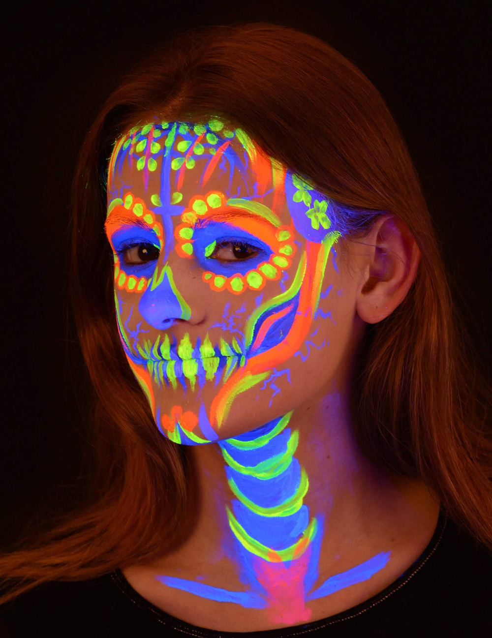 Profesionální UV líčidla pro dospělý fluorescenční 20 ml