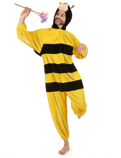 Kostým včely s křídly pro dospělé 