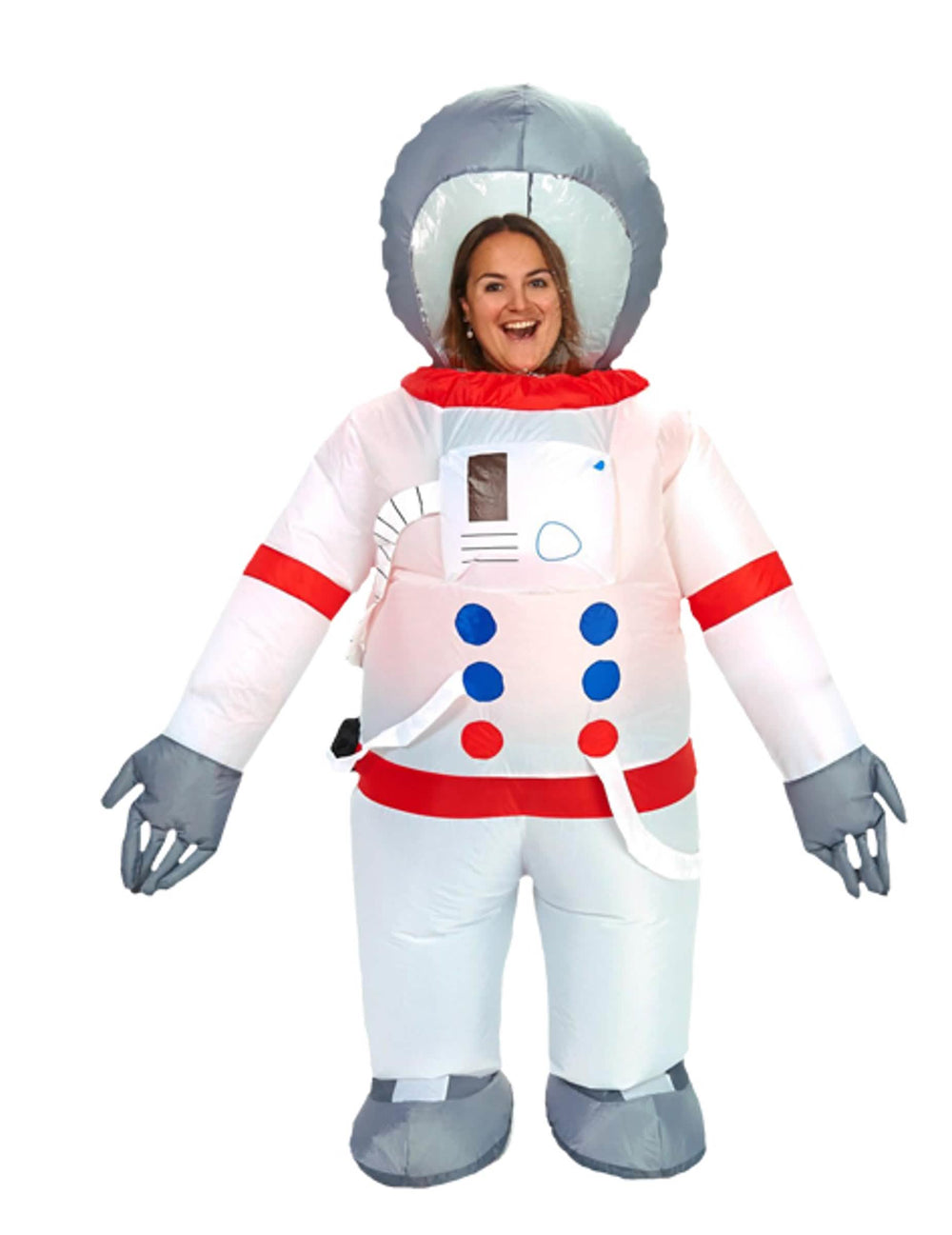 Kroky instalace systému nafukování kostýmu astronauti nes měnného kostýmu