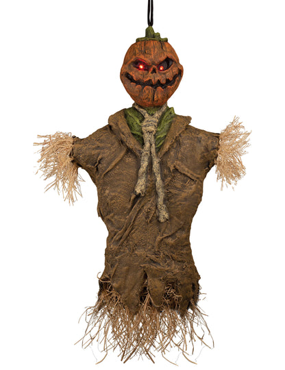 Závěsná dekorace z dýňového strašáka