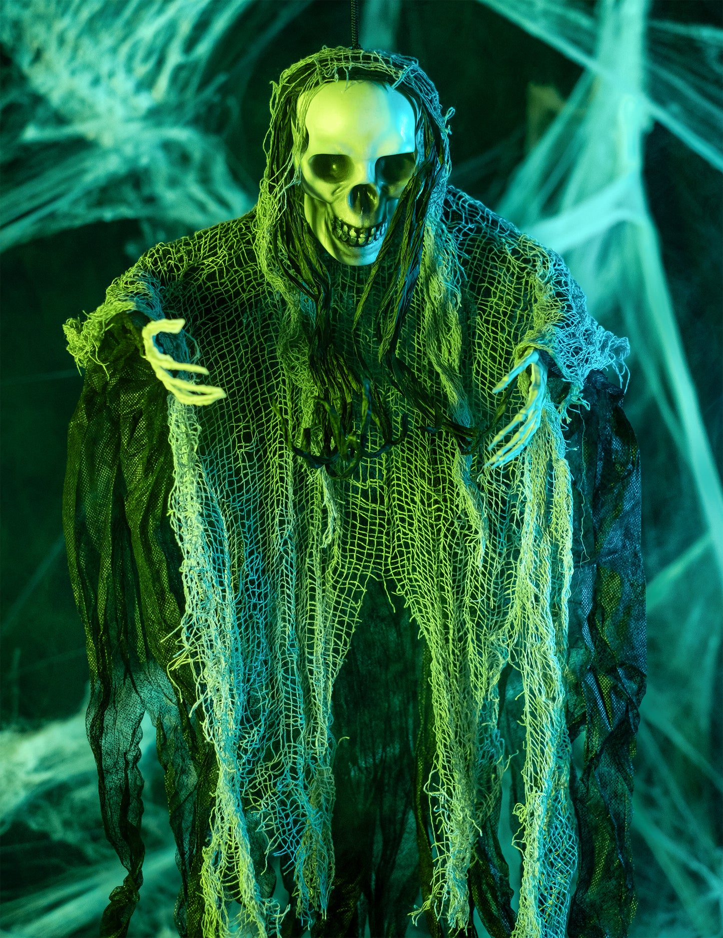 Závěsná dekorace s motivem Smrtky z 90. let Halloween cm